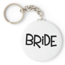 Hipster Bride keychains