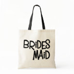 Hipster Bridesmaid Canvas Bag