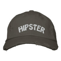 HIPSTER EMBROIDERED HATS