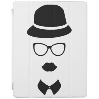 Hipster Face iPad 2 3 4 Air Mini Cover iPad Cover