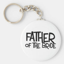 Hipster Father Bride Lite T Key Chains