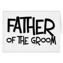 Hipster Father of the Groom cards
