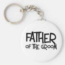Hipster Father of the Groom Keychains