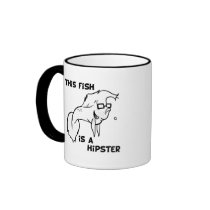 Hipster Fish Mug