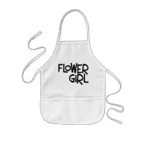 Hipster Flower Girl aprons