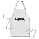 Hipster Groom Aprons