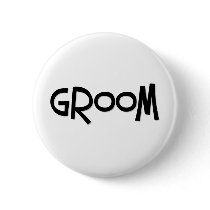 Hipster Groom buttons