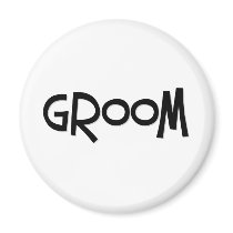 Hipster Groom magnets