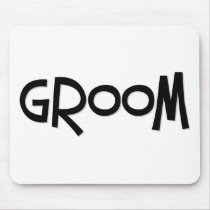 Hipster Groom mousepads