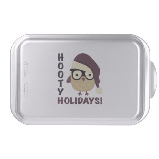 Hipster Hooty Holidays! Cake Pan