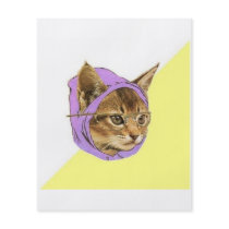 Hipster Kitty Cat Advice Animal Meme Flyers