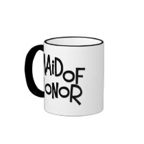 Hipster Maid of Honor mugs