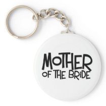 Hipster Mother of the Bride keychains