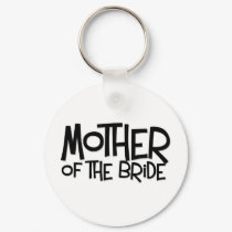 Hipster Mother of the Bride keychains