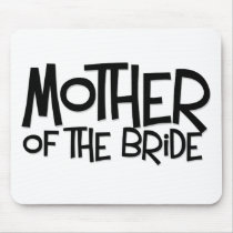 Hipster Mother of the Bride mousepads