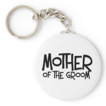 Hipster Mother of the Groom keychains