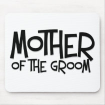 Hipster Mother of the Groom mousepads