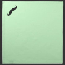 Hipster Mustache Handkerchief napkins