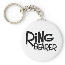 Hipster Ring Bearer keychains