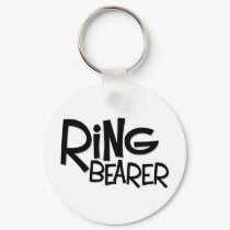 Hipster Ring Bearer keychains