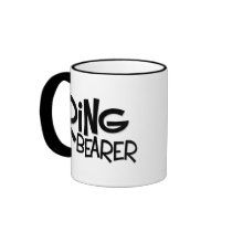 Hipster Ring Bearer mugs