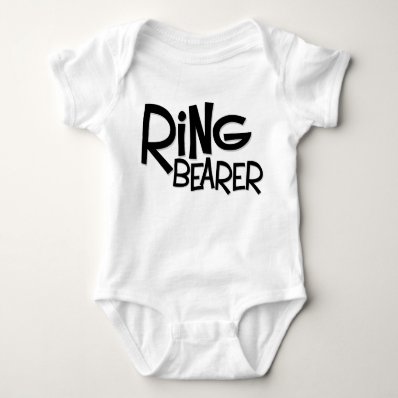 Hipster Ring Bearer Shirt