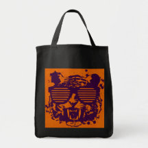 Hipster Tiger Canvas Bags