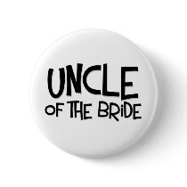 Hipster Uncle of the Bride buttons