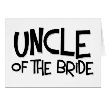 Hipster Uncle of the Bride cards