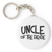 Hipster Uncle of the Bride keychains