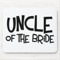 Hipster Uncle of the Bride mousepads