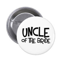 Hipster Uncle of the Bride Pin