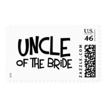 Hipster Uncle of the Bride postage