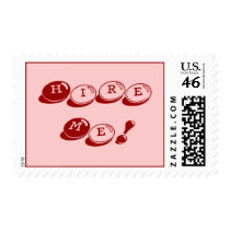 Hire Me! postage by M_Cavet Hire Me! postage