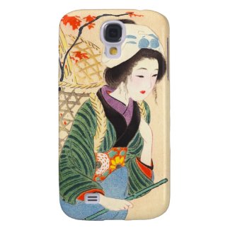Hirezaki Eiho Beauties of the Twelve Months, Bijin Samsung Galaxy S4 Cover