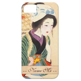 Hirezaki Eiho Beauties of the Twelve Months, Bijin iPhone 5 Case