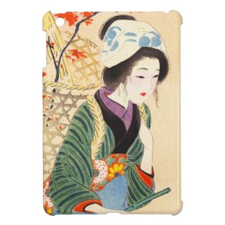 Hirezaki Eiho Beauties of the Twelve Months, Bijin iPad Mini Cover