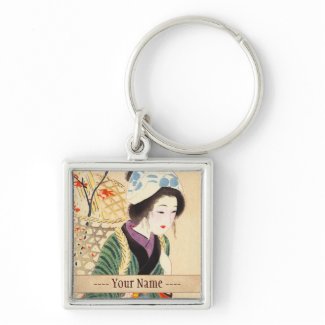 Hirezaki Eiho Beauties of the Twelve Months, Bijin Key Chains