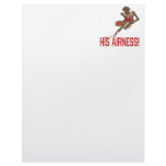 His Airness Customized Letterhead