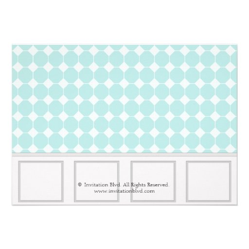 His and Hers Towels Modern Couples Shower Personalized Invitation