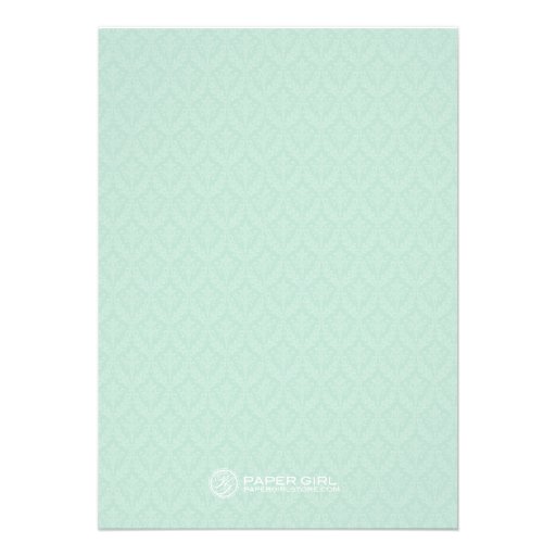 His and Hers Wedding Shower Invitation (Blue)
