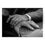 His and His Wedding Rings Cards