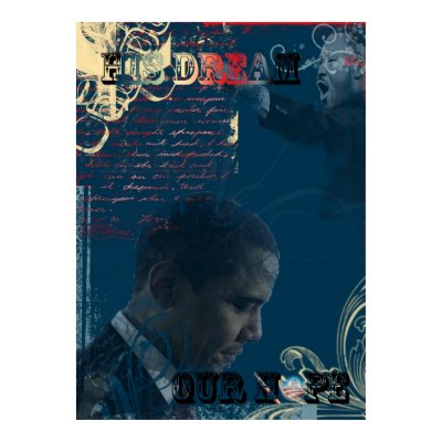 His Dream, Our Hope Print by glasurej
