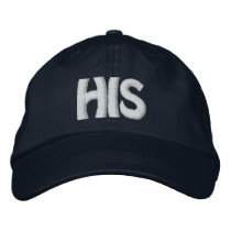 HIS embroidered hats by gr33nleaf HIS embroidered hats