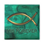 His Forever Magnet (malachite)