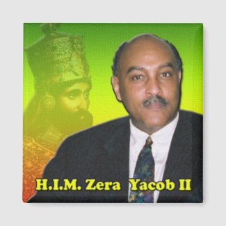 His Imperial Highness Crown Prince Zera Yacob II magnet