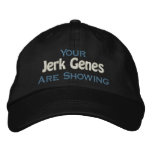 His Jerk Genes embroidered hats