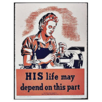 His Life May Depend On This Part Custom Flyer