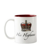 His Majesty, His Highness mugs by maxbloch His Majesty, His Highness mugs