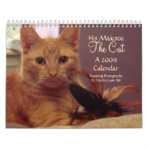 His Majesty The Cat 2009 Calendar
